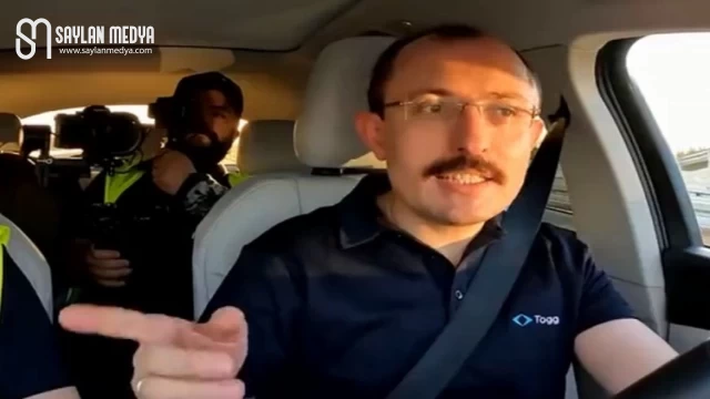 Bakan Muş Togg’un test sürüşünde