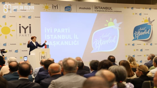 Meral Akşener, Partisinin Düzenlediği "Anlat İstanbul" Programında Konuştu