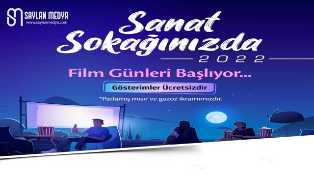 Seyhan'da Patlamış Mısır ve Gazozla Sinema Günleri Başlıyor