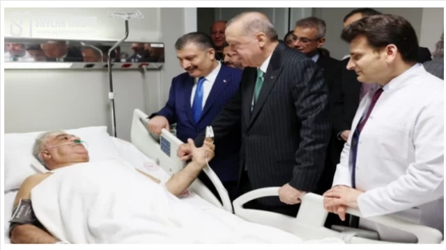 Cumhurbaşkanı Erdoğan’dan Binali Yıldırım’a ziyaret