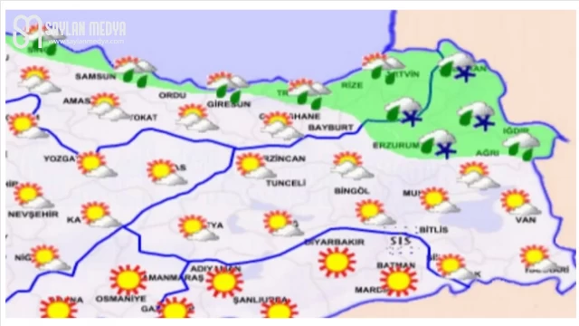 Meteoroloji’den karla karışık yağmur uyarısı