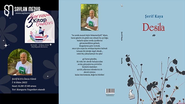 Şerif Kaya’nın ‘DESİLA’sı için imza günü var