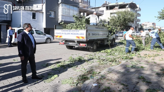 Yüreğir'de köşe bucak temizlik çalışması