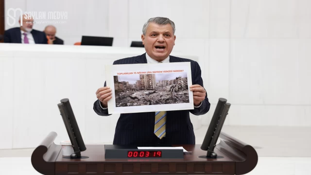 Ayhan Barut, "Deprem vergisi olarak toplanan 75 milyar lirayı ne yaptınız?"