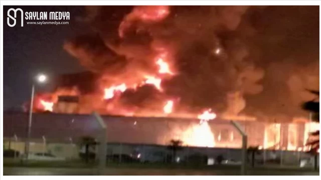 Bursa’da büyük yangın... RB Karesi Tekstil alevlere teslim!