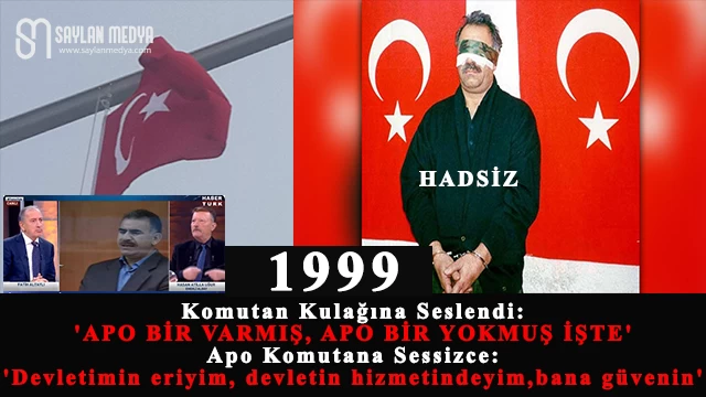 Gözleri bağlıydı, kulağına eğildim dedim ki: 'Apo bir varmış bir yokmuş'