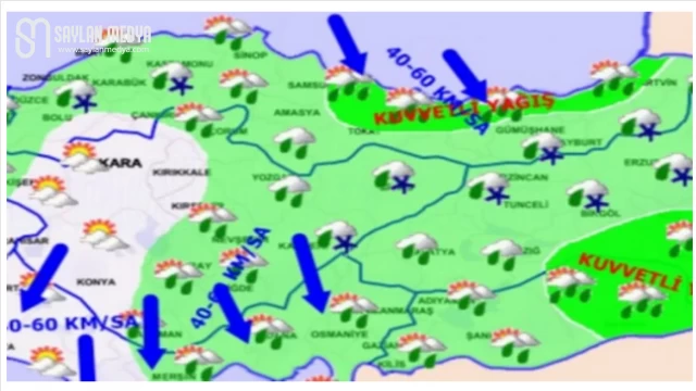 Meteoroloji’den şiddetli yağış uyarısı! Türkiye’de bugün hava nasıl olacak?