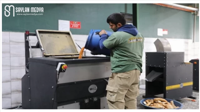 Gaziantep’te yemek artıkları mamaya dönüşüyor