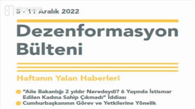 Haftalık Dezenformasyon Bülteni yayımlandı