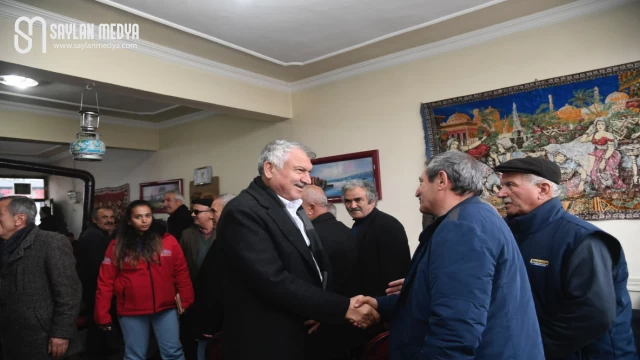 Zeydan Karalar, Tufanbeyli’de halkla, esnafla, muhtarlarla buluştu