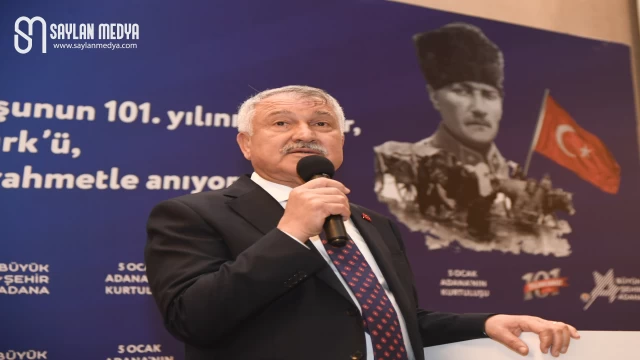 5 Ocak Adana’nın Kurtuluş Bayramı Resepsiyonu’nda zafer coşkusu