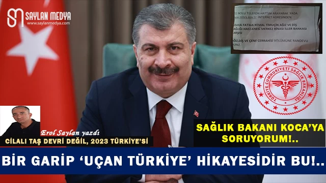 Bir garip 'Uçan Türkiye' hikayesidir bu!..