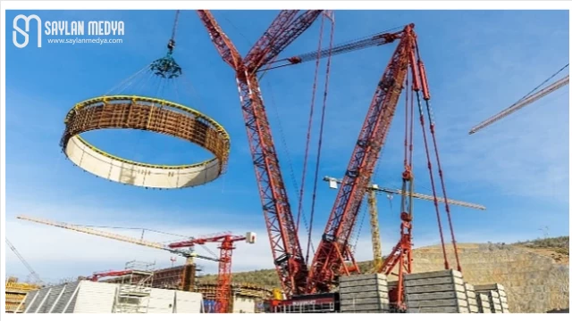 Akkuyu NGS’nı̇n 2’nci Ünitesi’nde İç Koruma Kabuğunun Dördüncü Katmanının Kurulumu Tamamlandı