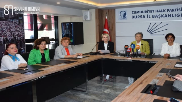 CHP’li kadınlardan 81 ilde ortak açıklama