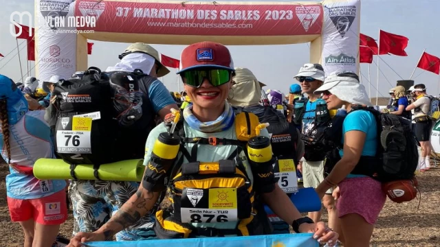 Dünyanın en zorlu maratonuna katılan ilk Türk kadını oldu