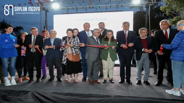 Veli Andaç Durak Gençlik ve Spor Parkı hizmete açıldı.