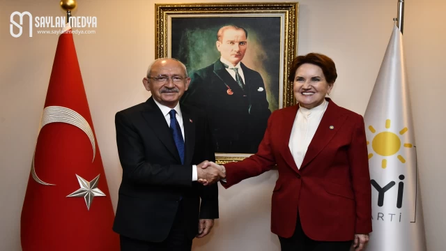 Kılıçdaroğlu, Akşener'i Ziyaret Etti