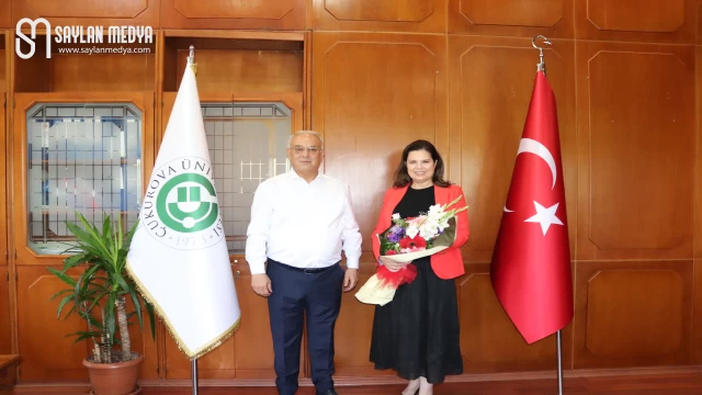 Yusuf Kanlı’dan Prof. Dr. Meryem Tuncel’e ziyaret
