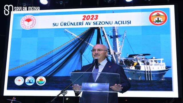 VALİ KÖŞGER 2023 YILI SU ÜRÜNLERİ AV SEZONU AÇILIŞ TÖRENİNE KATILDI