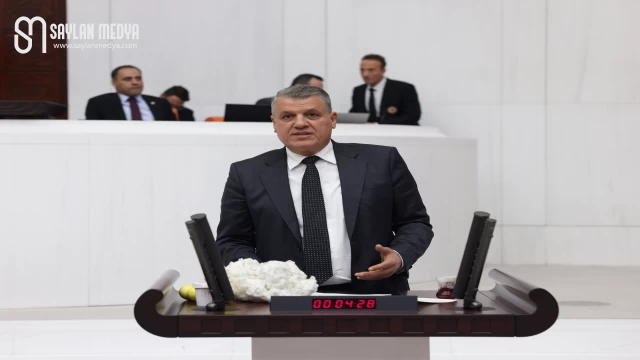 Meclis kürsüsünden pamuk ve limonu gösterip çözüm istedi