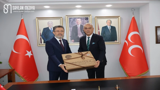 Bakan İbrahim Yumaklı’dan Başkan Yusuf Kanlı’ya ziyaret…