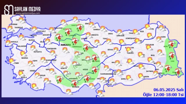 Türkiye'de bugün hava nasıl olacak... ADANA 25°C