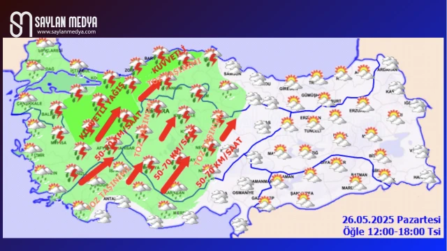 Türkiye'de bugün hava nasıl olacak... ADANA 33°C