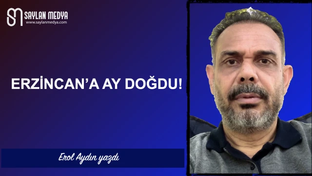 Erzincan'a ay doğdu!