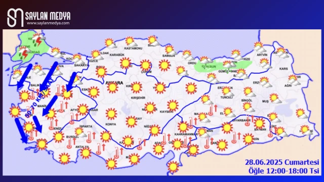 Türkiye'de bugün hava nasıl olacak... ADANA 35°C