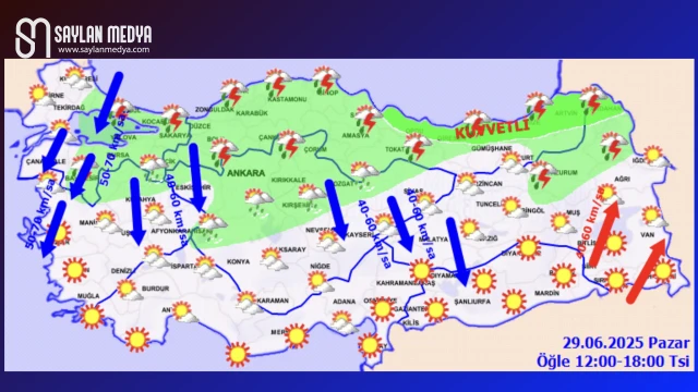 Türkiye'de bugün hava nasıl olacak... ADANA 35°C