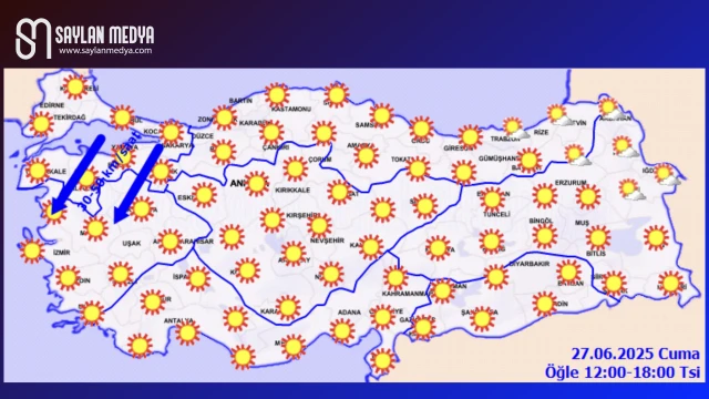 Türkiye'de bugün hava nasıl olacak... ADANA 37°C