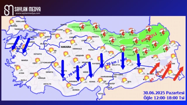 Türkiye'de bugün hava nasıl olacak... ADANA 37°C