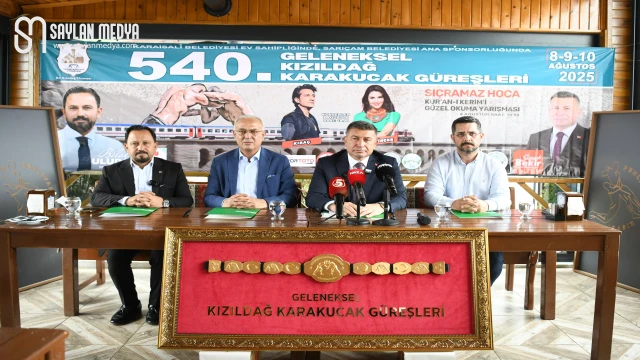 540. Geleneksel Kızıldağ Karakucak Güreşleri 10 Ağustos’ta Yapılacak