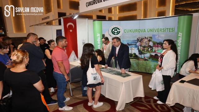 Rektör Prof. Dr. Beriş Tercih Sürecindeki Öğrencilere Çukurova Üniversitesini Tanıttı