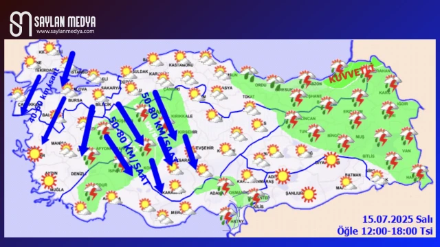 Türkiye'de bugün hava nasıl olacak... ADANA 35°C