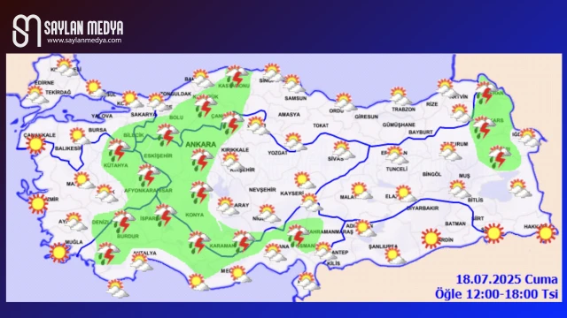 Türkiye'de bugün hava nasıl olacak... ADANA 35°C