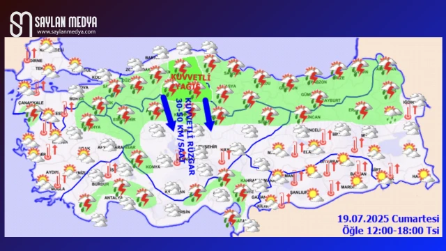 Türkiye'de bugün hava nasıl olacak... ADANA 35°C
