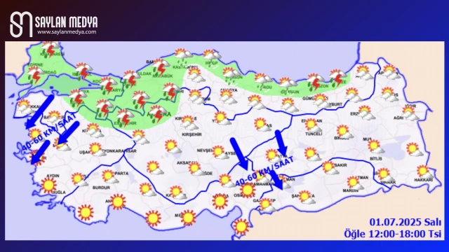 Türkiye'de bugün hava nasıl olacak... ADANA 36°C