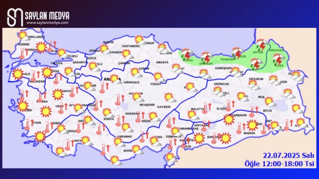 Türkiye'de bugün hava nasıl olacak... ADANA 39°C