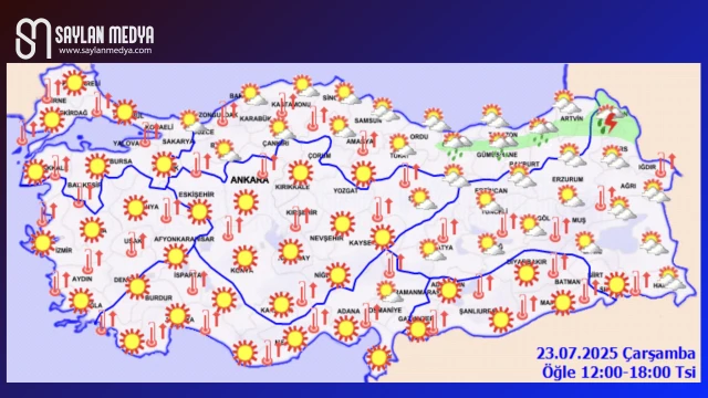 Türkiye'de bugün hava nasıl olacak... ADANA 39°C