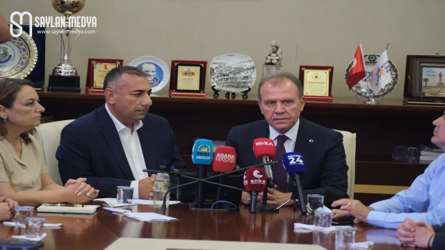 Vahap Seçer’den, Adana Büyükşehir Belediyesi’ne destek ziyareti