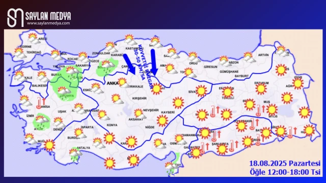 Türkiye'de bugün hava nasıl olacak... ADANA 35°C