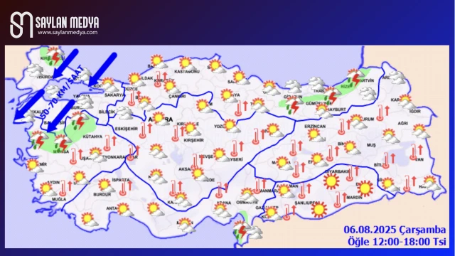 Türkiye'de bugün hava nasıl olacak... ADANA 37°C