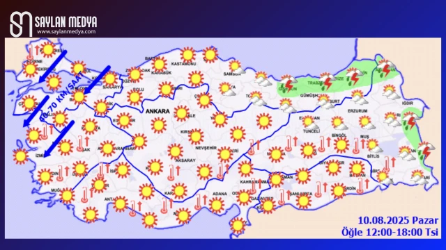 Türkiye'de bugün hava nasıl olacak... ADANA 43°C