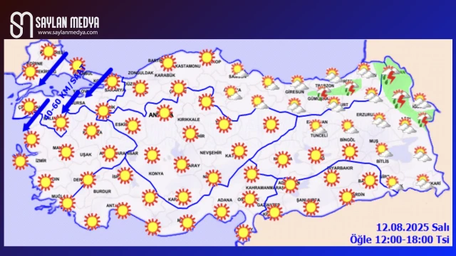 Türkiye'de bugün hava nasıl olacak... ADANA 43°C