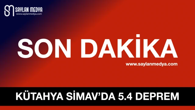 Kütahya'nın Simav ilçesinde 5.4 büyüklüğündeki deprem...