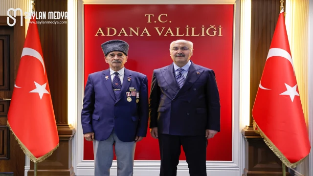 Şehit ve Gazi derneklerinin temsilcileri Vali Köşger’i ziyaret etti