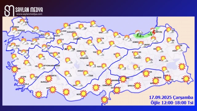 Türkiye'de bugün hava nasıl olacak... ADANA 36°C