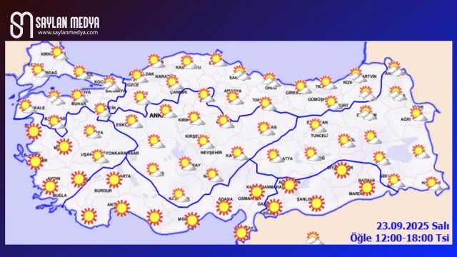Türkiye'de bugün hava nasıl olacak... ADANA 37°C