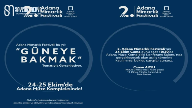 Mimarlık Festivali, Adana’da başlıyor